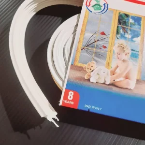 Guarnizione adesiva doppia da 6 mt Bianca 10701 bianca Koop Online